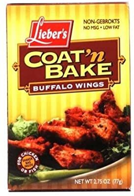 Liebers Coat N' Bake Buffalo Wings 77g