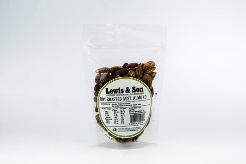 L&S Dry Roasted Aust Almonds