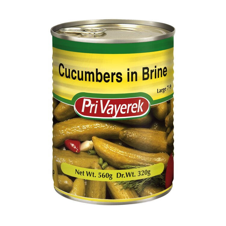 Pri Vayerek - Cucumbers In Brine 560G
