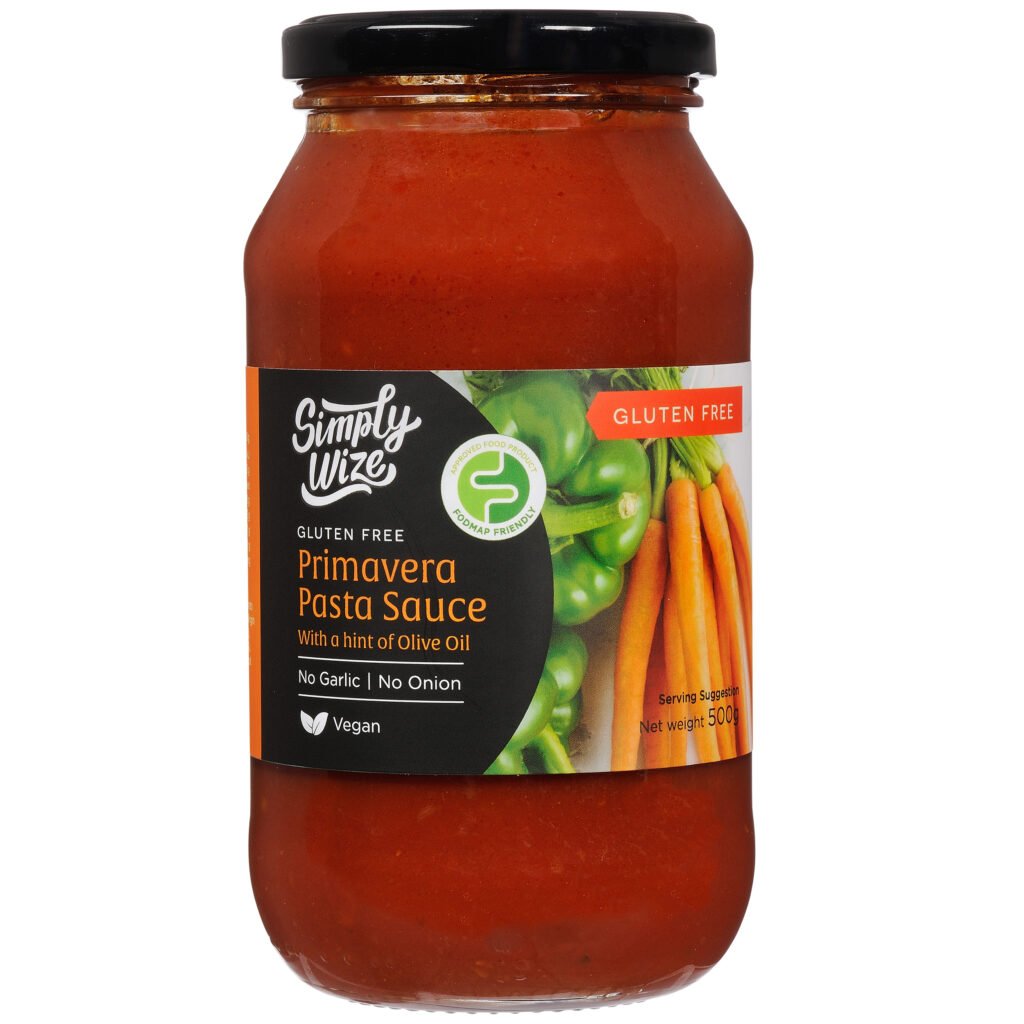 Simply Wize Fodmap Primavera Pasta Sauce 500g