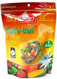 Liebers Sack N Boil Food Mess Saver 8 Bags
