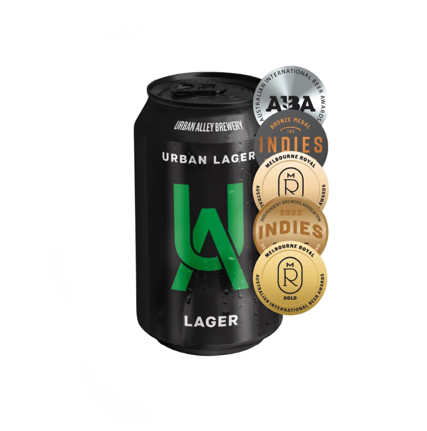 Urban Alley Brewery - Urban Lager 375ml